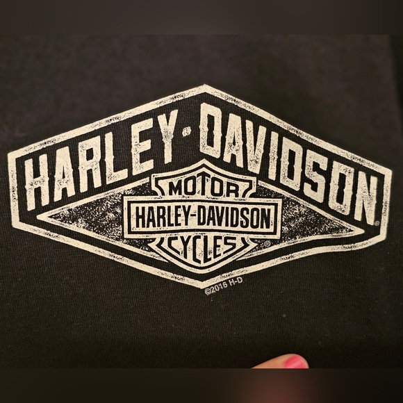 Vintage Harley-Davidson Oklahoma City T-Shirt - sz: Large - Picture 4 of 10